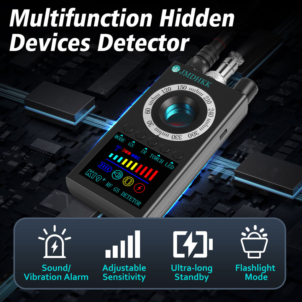 Hawkspy K19 Multi-Mode Wireless Signal Detector – Enhanced Privacy Security Device