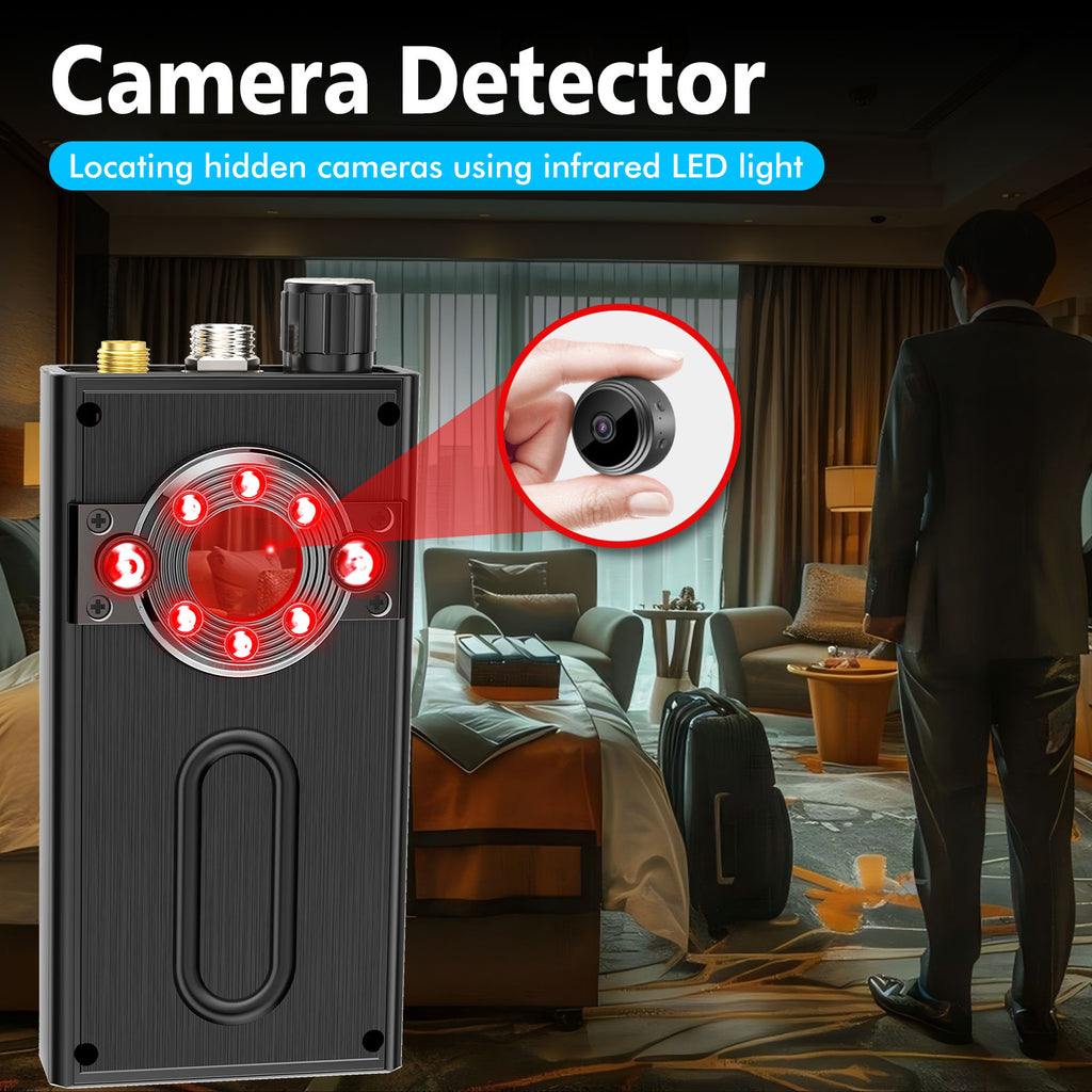 Hawkspy K68 Intelligent Wireless Signal Detector with Auto Scan – Privacy Protection Tool