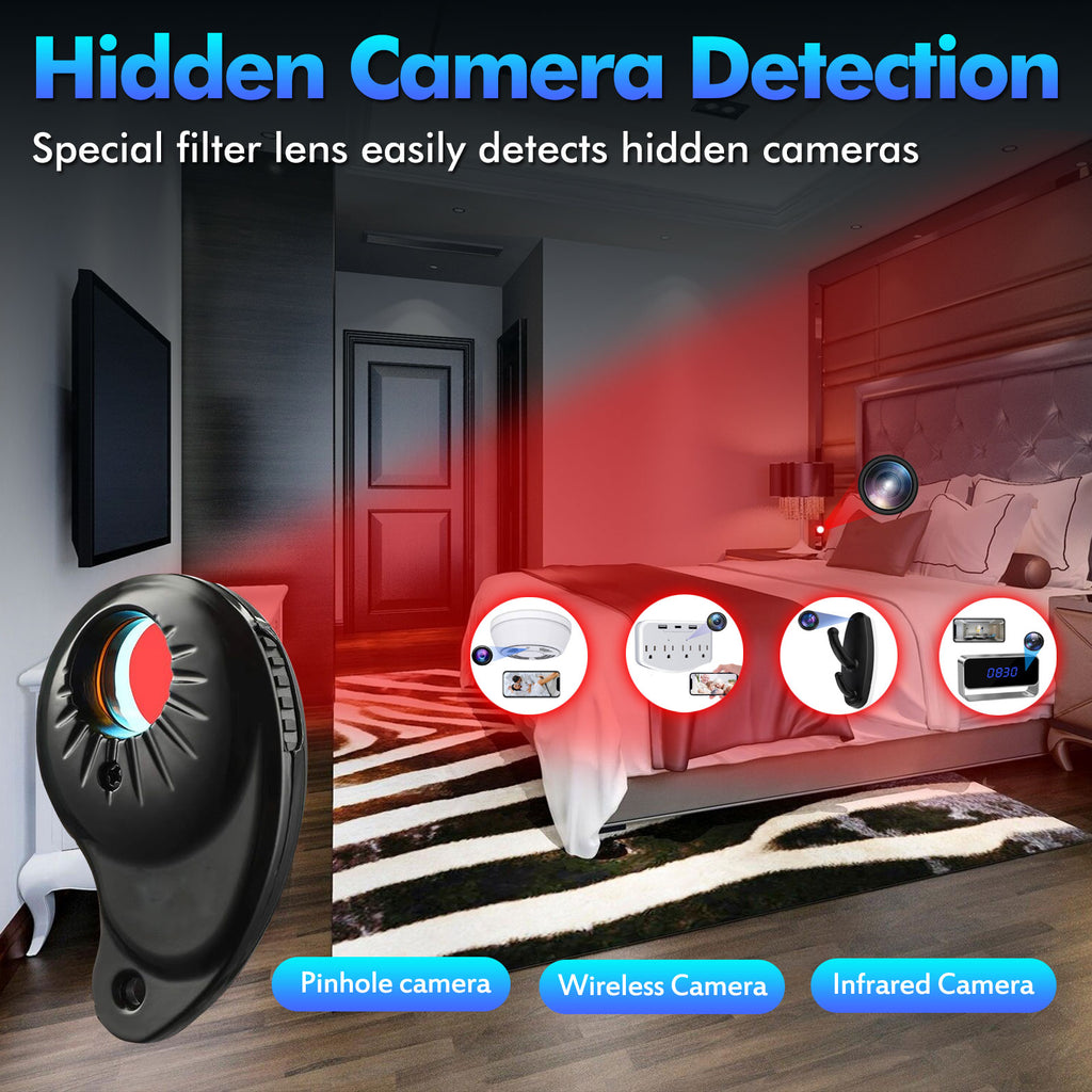Hawkspy M8000 Professional Wireless Signal Detector – High-Sensitivity RF Scanner