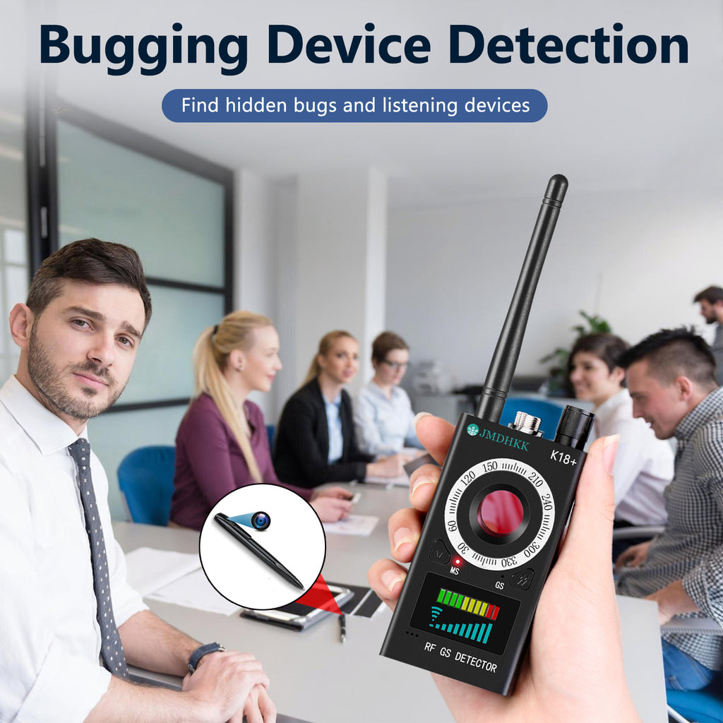 Hawkspy K18 Privacy Protection Device – Wireless Signal Scanner & RF Camera Finder