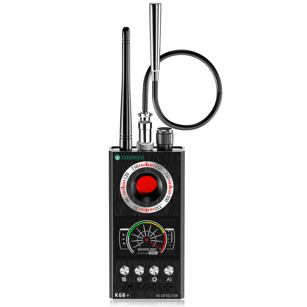 Hawkspy K68 Intelligent Wireless Signal Detector with Auto Scan – Privacy Protection Tool
